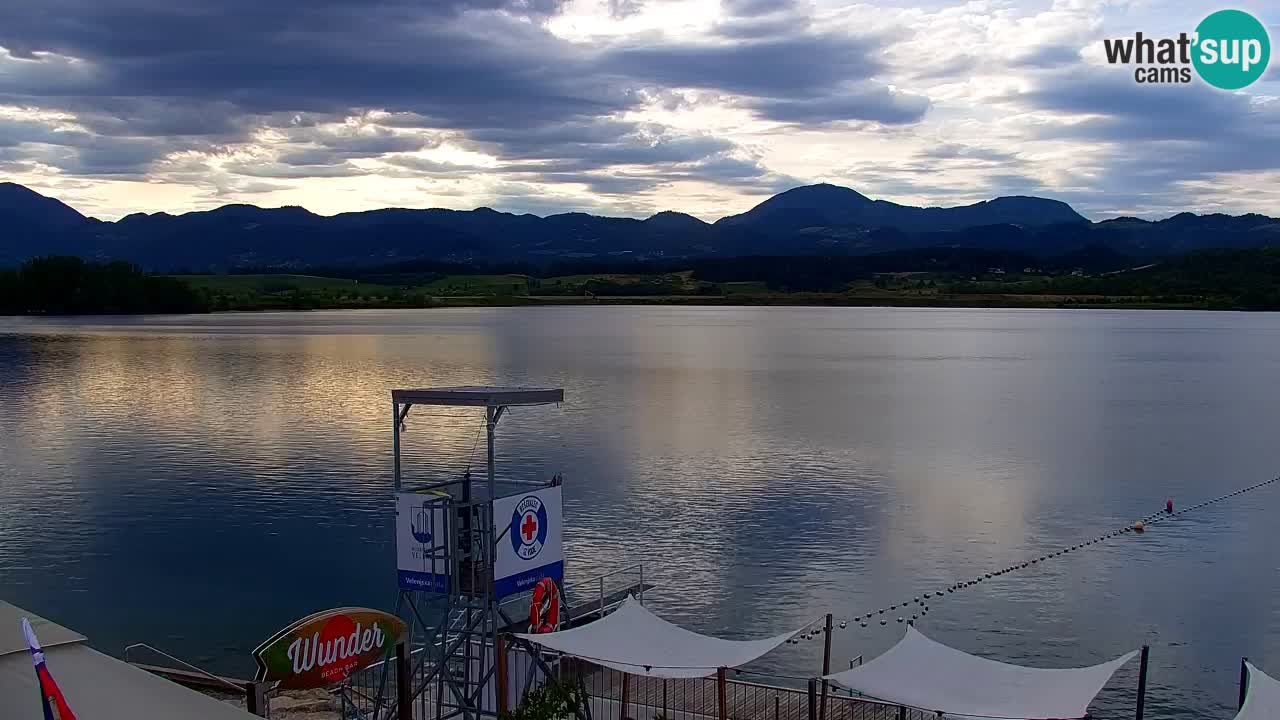 Webcam Lago di Velenje – Spiaggia di Velenje in diretta