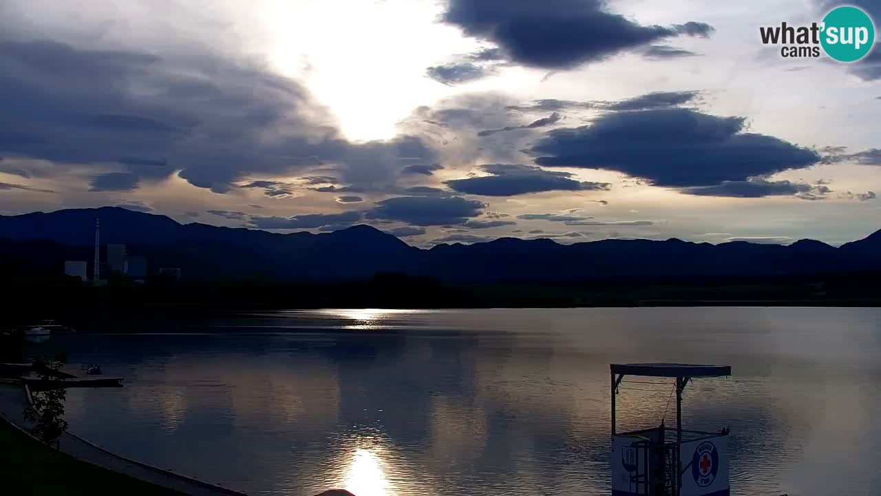 Webcam lac de Velenje – Vue en direct depuis Velenje Beach
