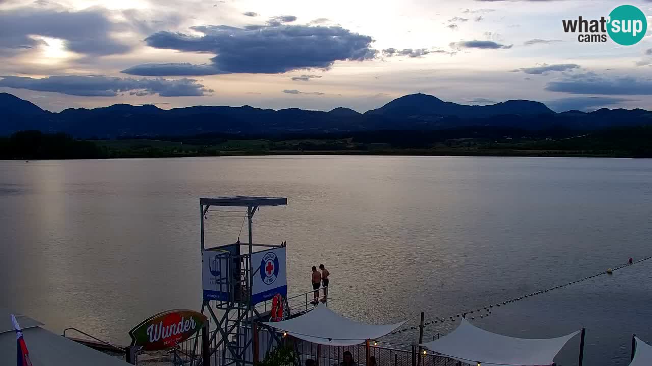 Webcam Lago di Velenje – Spiaggia di Velenje in diretta