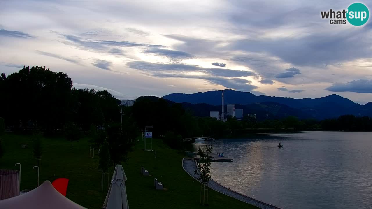 Webcam Lago di Velenje – Spiaggia di Velenje in diretta