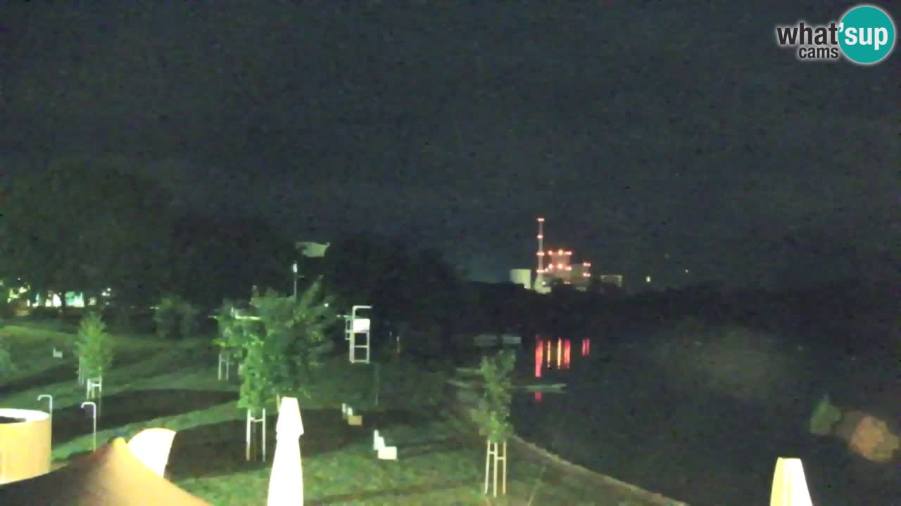 Webcam lago Velenje – Vista en directo desde Velenje Beach