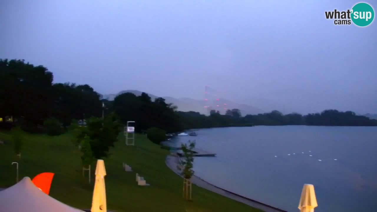 Webcam lac de Velenje – Vue en direct depuis Velenje Beach