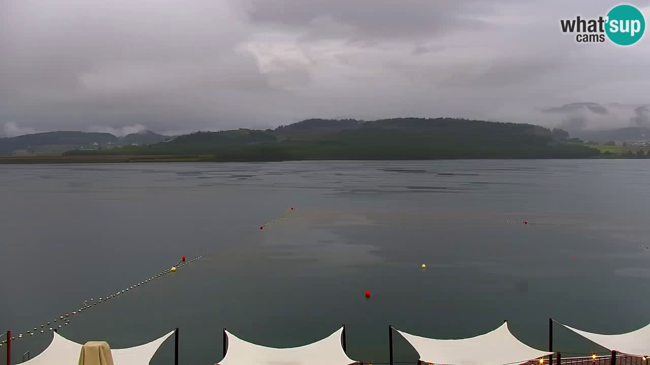 Webcam lac de Velenje – Vue en direct depuis Velenje Beach