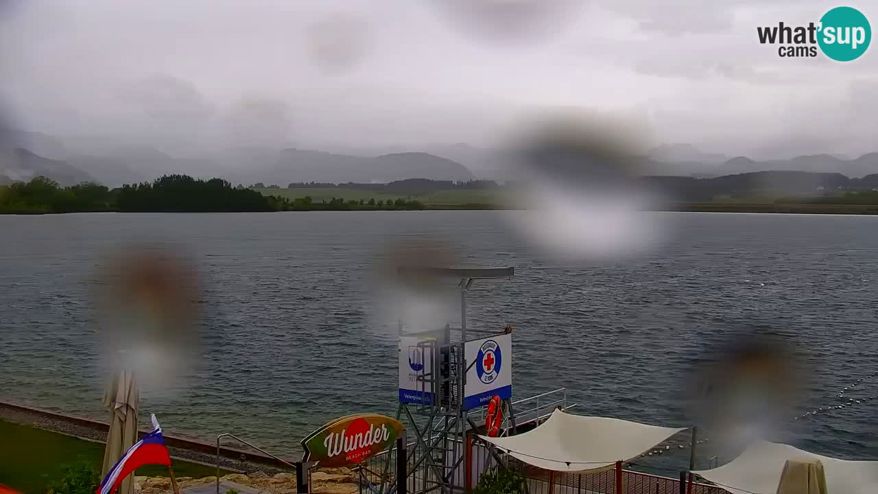Web kamera Velenjsko jezero – Plaža Velenje uživo