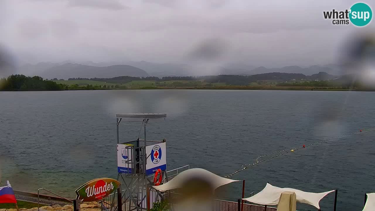 Webcam lac de Velenje – Vue en direct depuis Velenje Beach