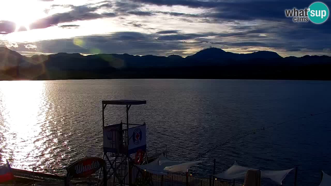Webcam Lago di Velenje – Spiaggia di Velenje in diretta
