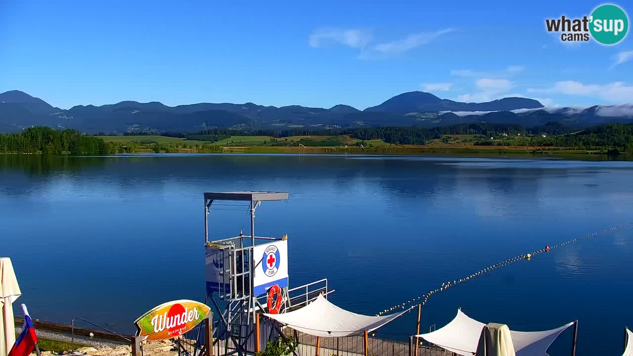 Webcam Lago di Velenje – Spiaggia di Velenje in diretta