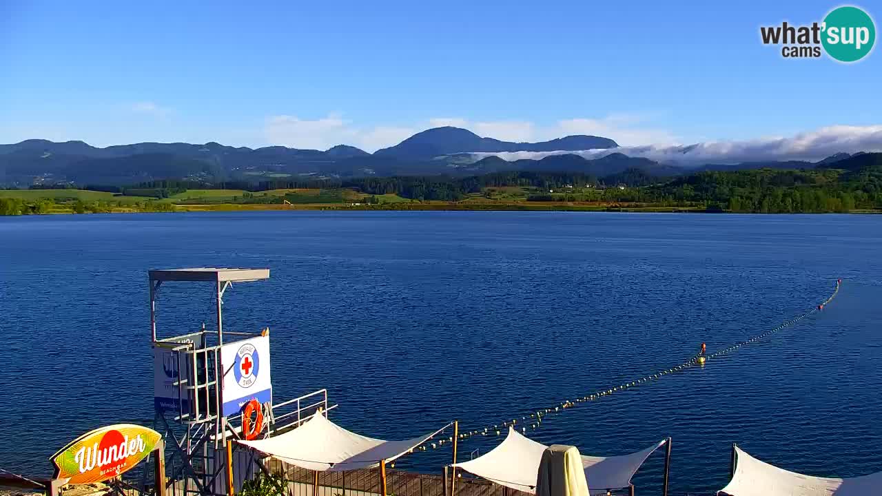 Webcam lac de Velenje – Vue en direct depuis Velenje Beach