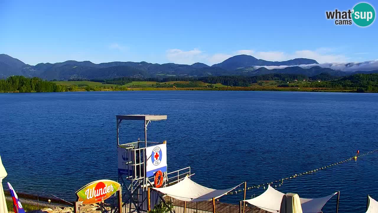 Webcam Lago di Velenje – Spiaggia di Velenje in diretta