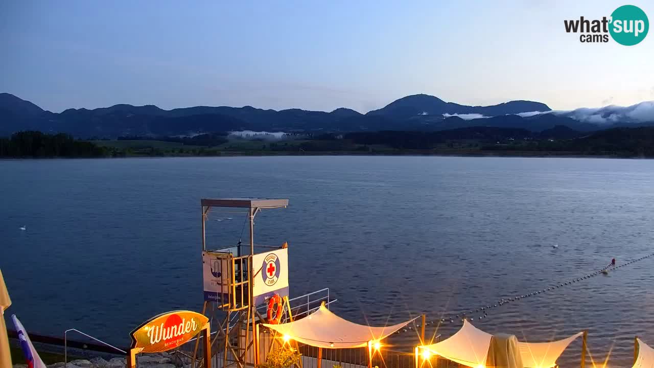 Webcam lac de Velenje – Vue en direct depuis Velenje Beach