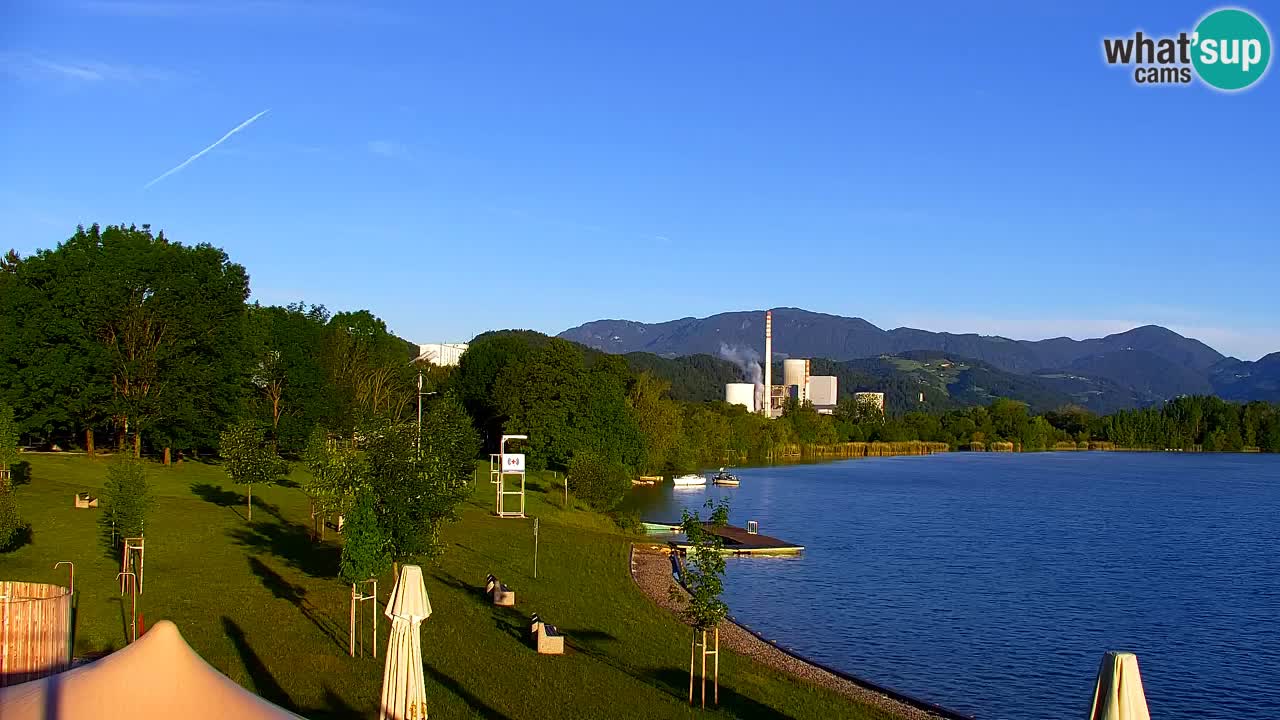 Velenje Lake Webcam – Live from Velenje Beach