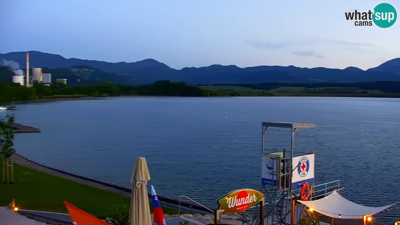 Webcam Lago di Velenje – Spiaggia di Velenje in diretta