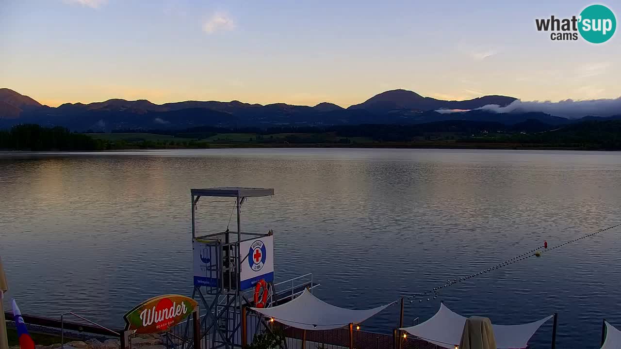 Webcam Lago di Velenje – Spiaggia di Velenje in diretta