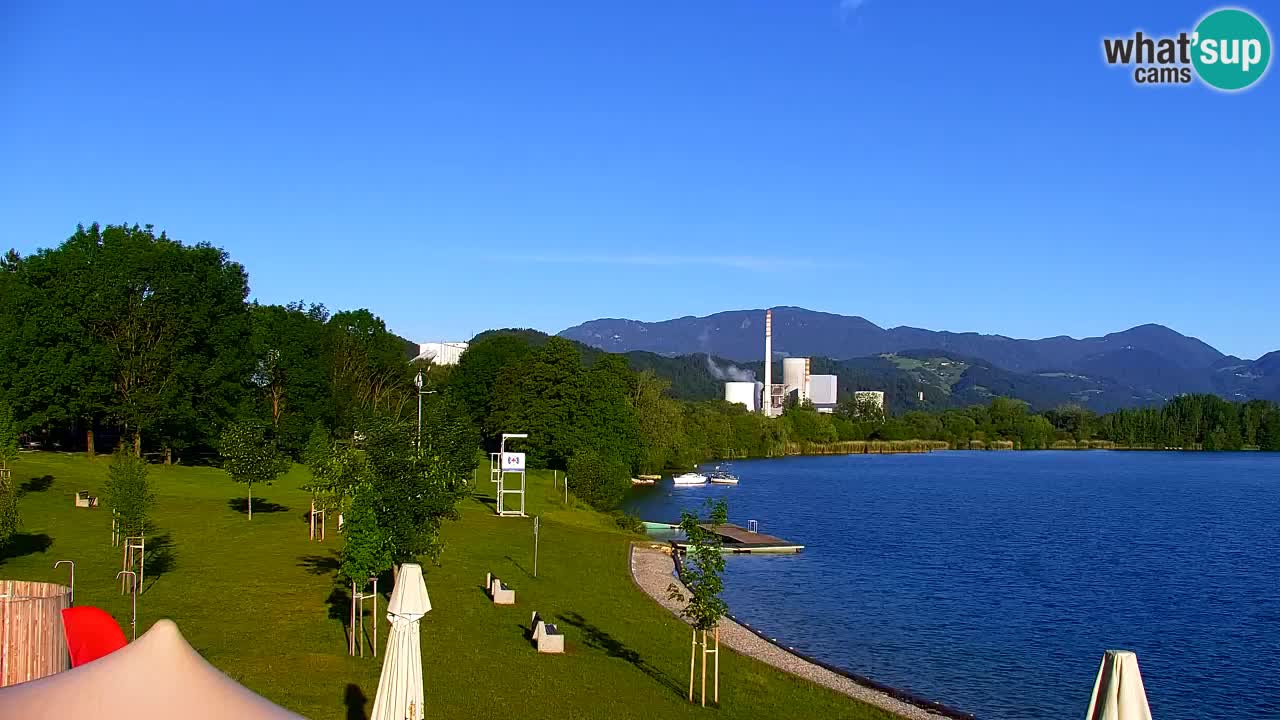 Velenje Lake Webcam – Live from Velenje Beach