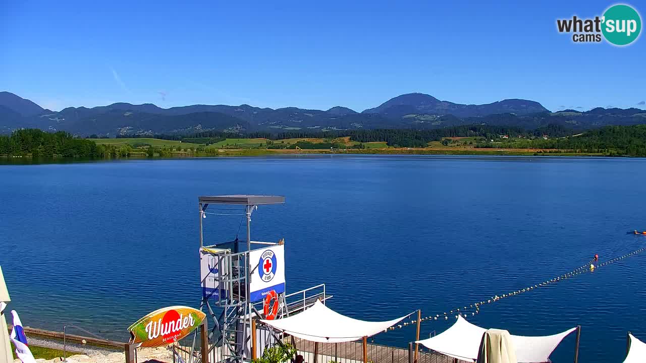 Webcam Lago di Velenje – Spiaggia di Velenje in diretta