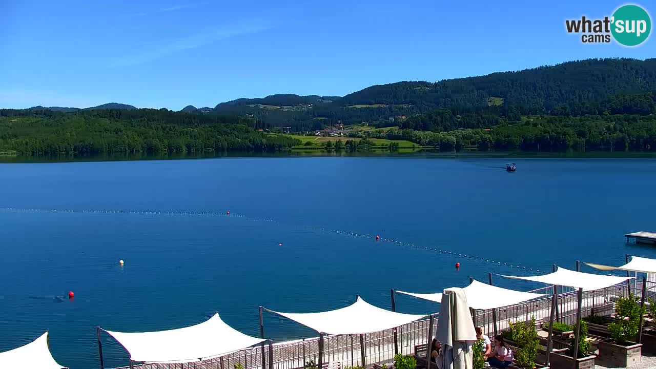 Webcam lac de Velenje – Vue en direct depuis Velenje Beach