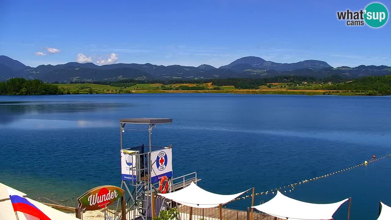 Webcam Lago di Velenje – Spiaggia di Velenje in diretta