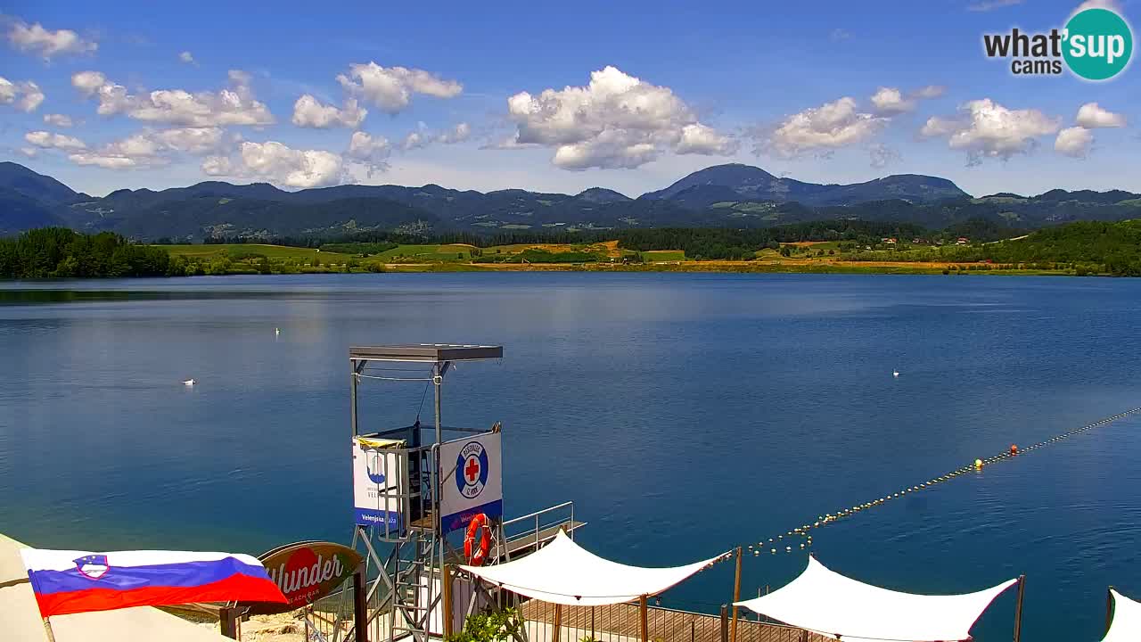 Velenje Lake Webcam – Live from Velenje Beach