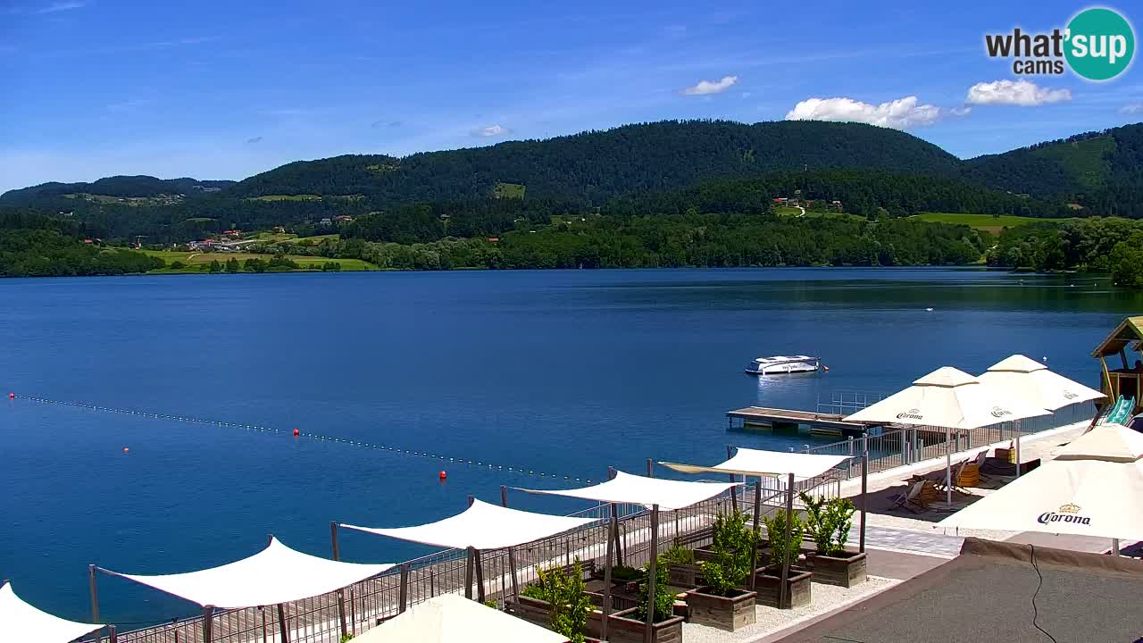 Web kamera Velenjsko jezero – Plaža Velenje uživo