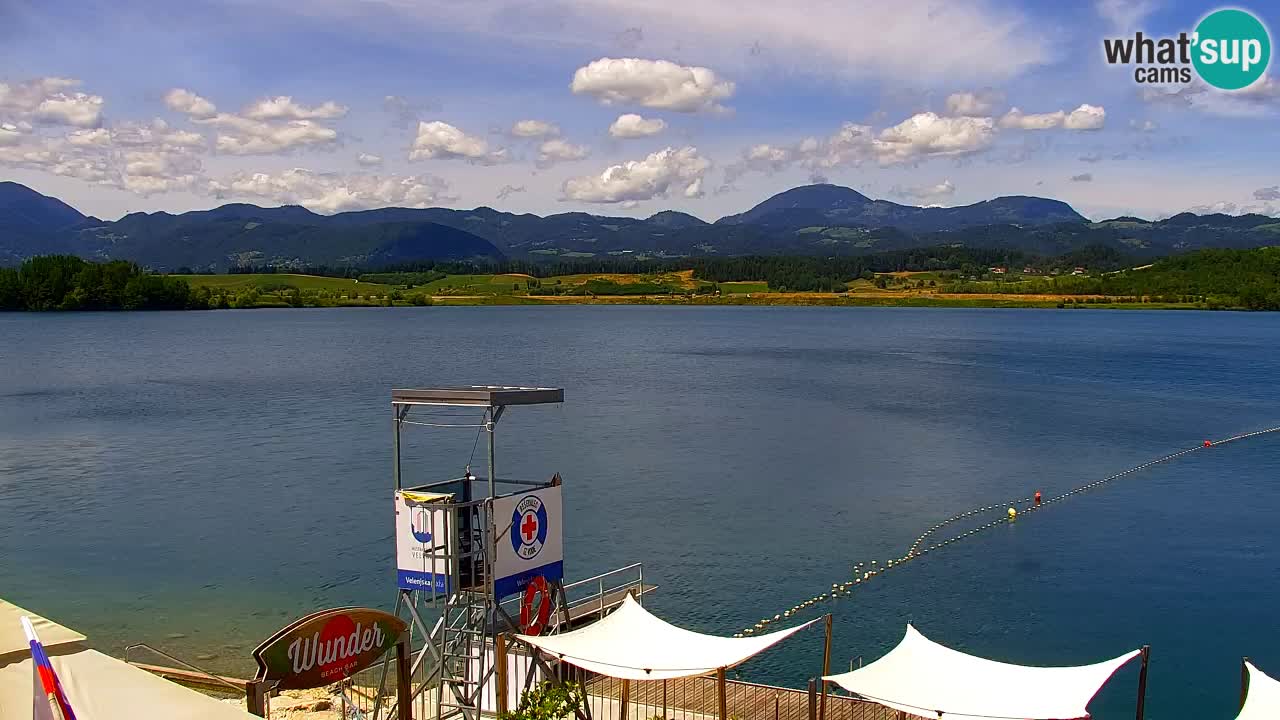 Webcam Lago di Velenje – Spiaggia di Velenje in diretta