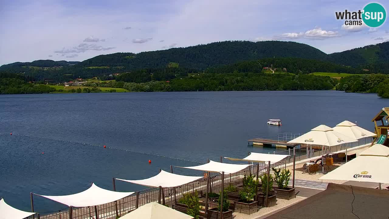 Web kamera Velenjsko jezero – Plaža Velenje uživo