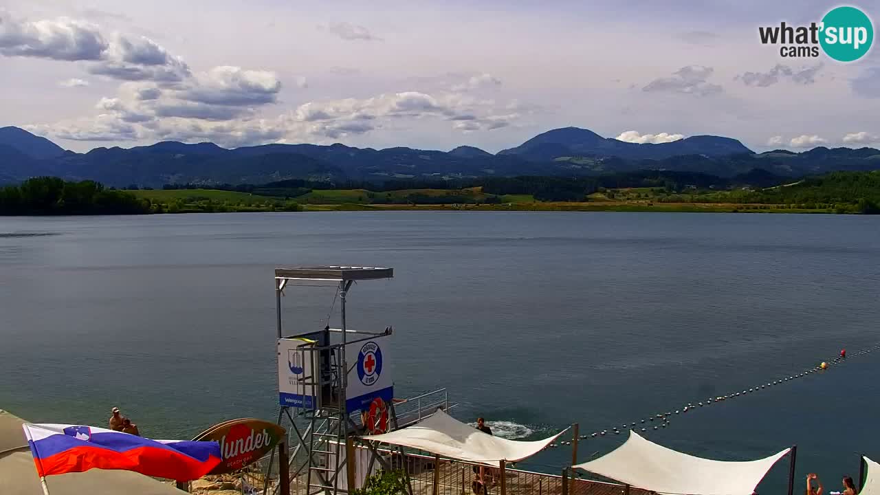 Velenje Lake Webcam – Live from Velenje Beach