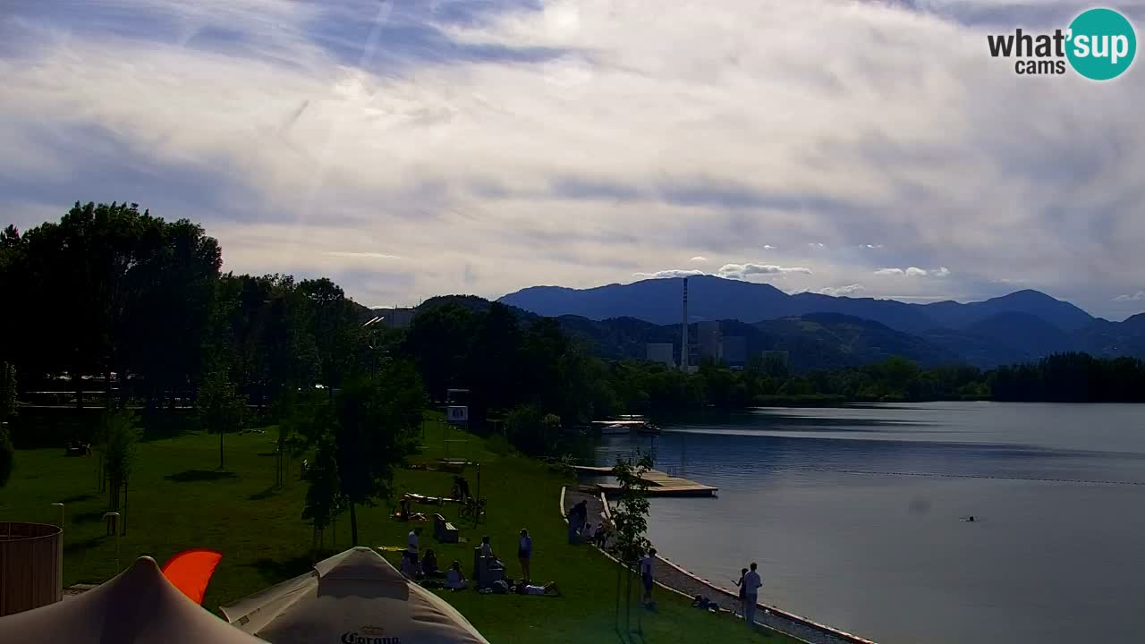 Webcam Lago di Velenje – Spiaggia di Velenje in diretta
