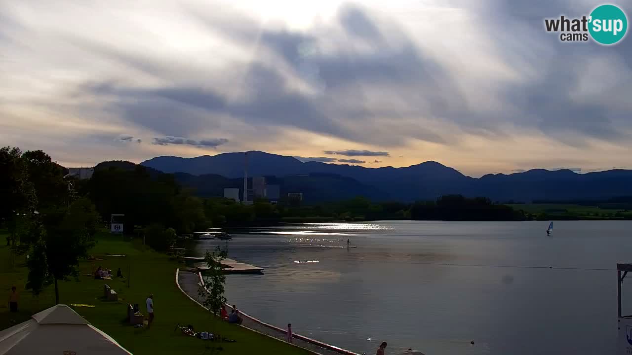 Webcam Lago di Velenje – Spiaggia di Velenje in diretta