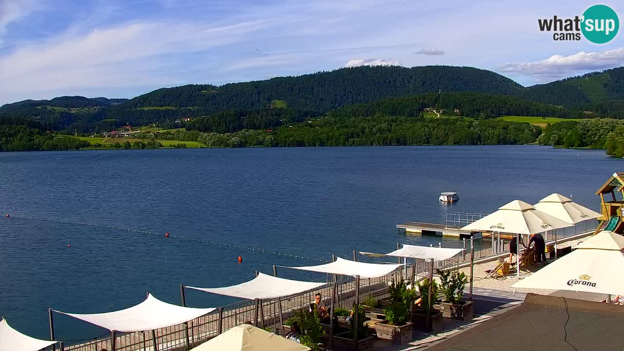 Webcam Lago di Velenje – Spiaggia di Velenje in diretta