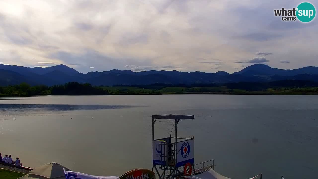 Webcam lago Velenje – Vista en directo desde Velenje Beach