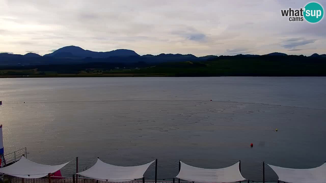 Webcam lago Velenje – Vista en directo desde Velenje Beach