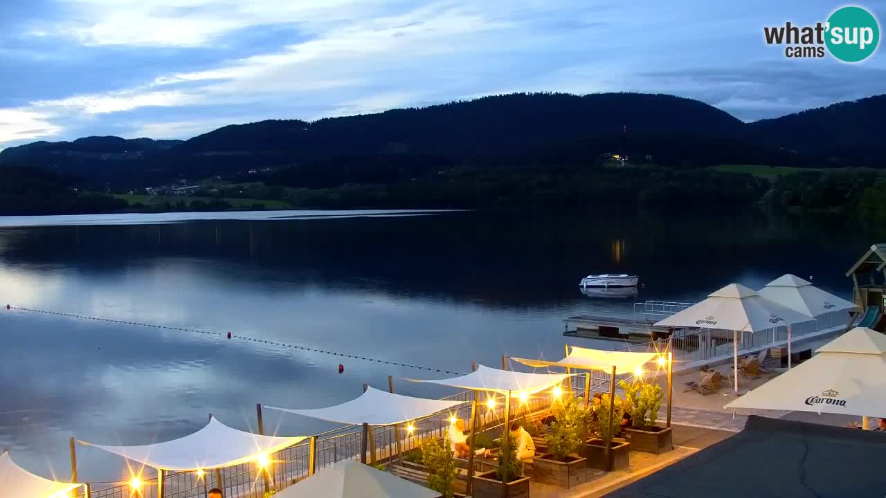 Webcam lac de Velenje – Vue en direct depuis Velenje Beach