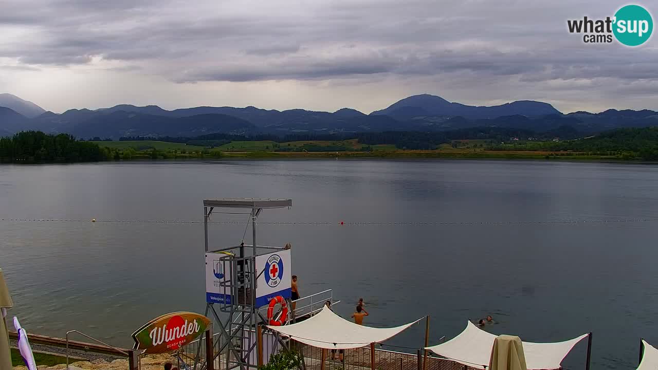 Webcam Lago di Velenje – Spiaggia di Velenje in diretta