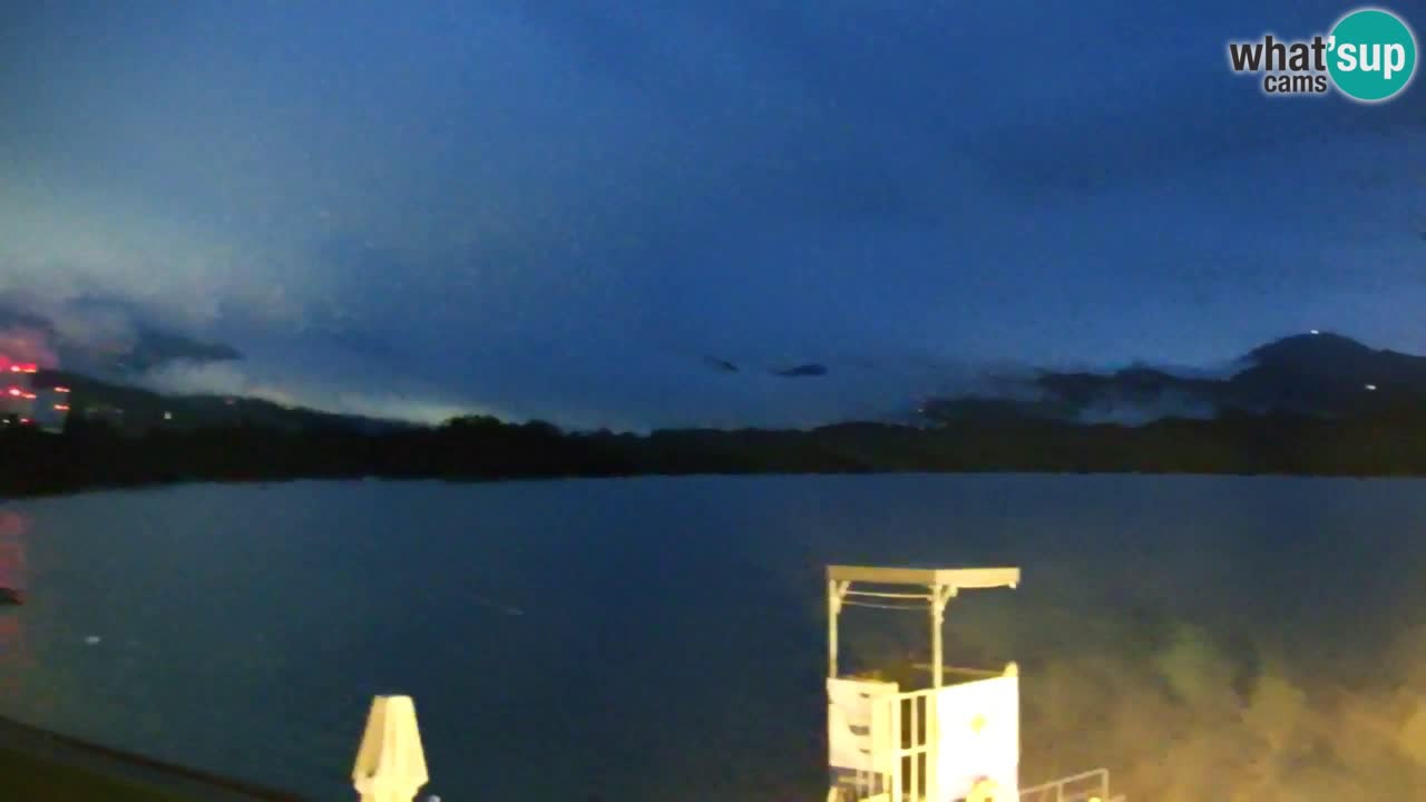 Webcam lago Velenje – Vista en directo desde Velenje Beach