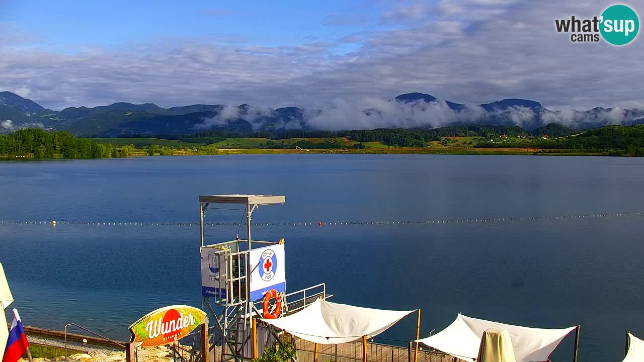Webcam Lago di Velenje – Spiaggia di Velenje in diretta