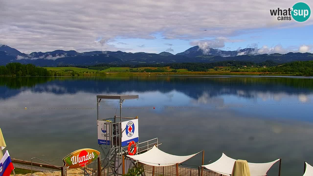 Webcam lac de Velenje – Vue en direct depuis Velenje Beach