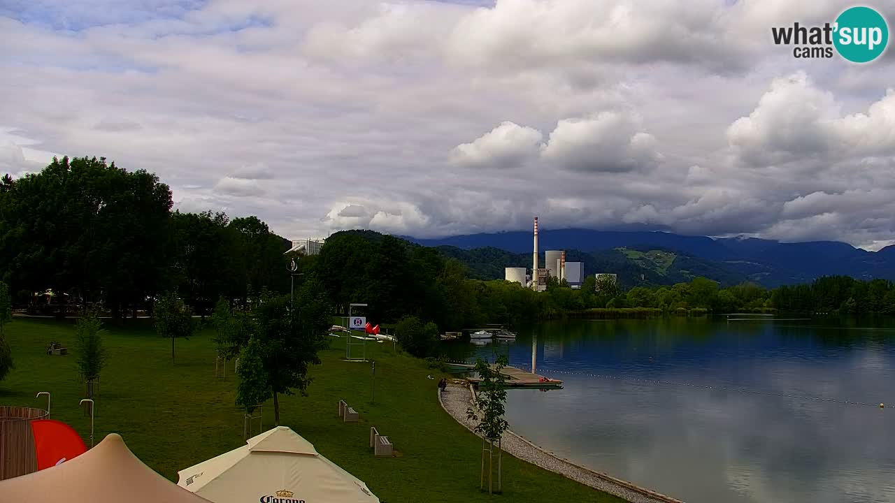 Webcam Lago di Velenje – Spiaggia di Velenje in diretta