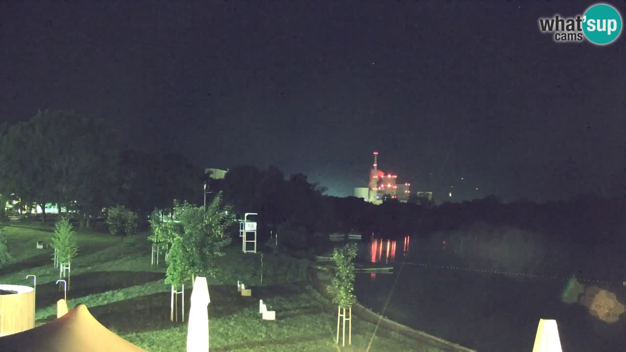 Webcam lac de Velenje – Vue en direct depuis Velenje Beach
