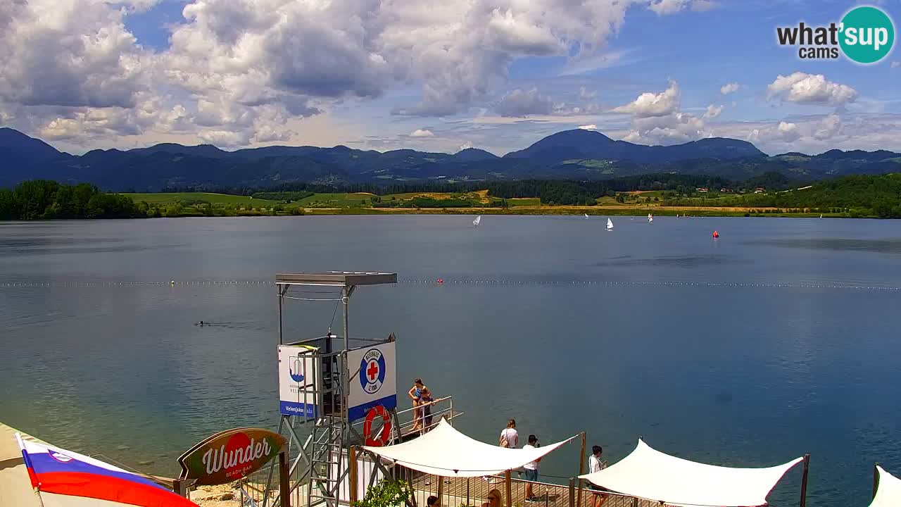 Velenje Lake Webcam – Live from Velenje Beach