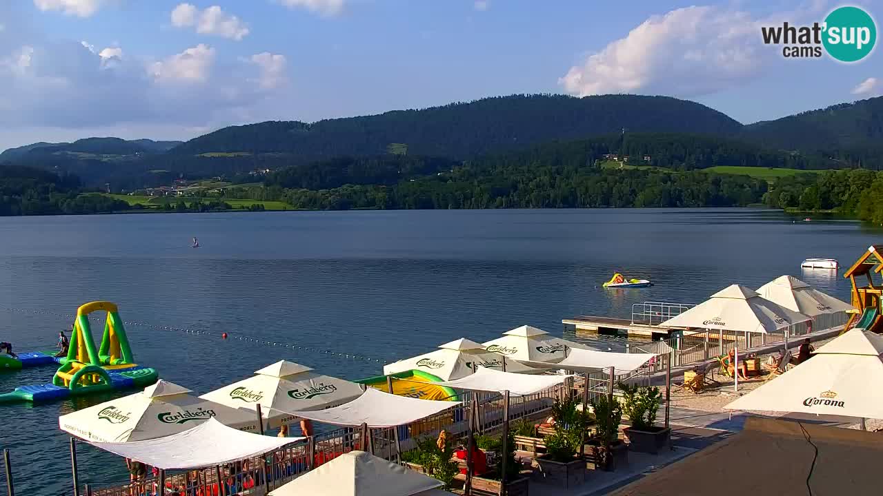 Webcam lac de Velenje – Vue en direct depuis Velenje Beach