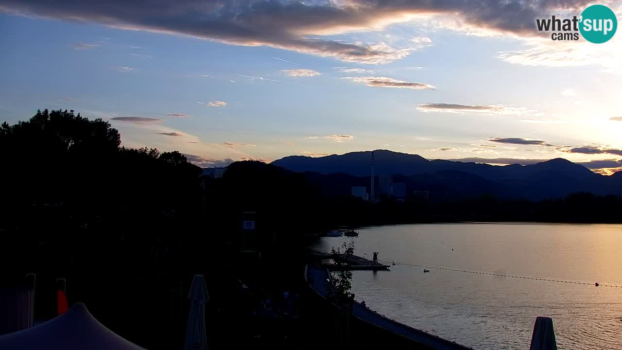 Webcam lago Velenje – Vista en directo desde Velenje Beach