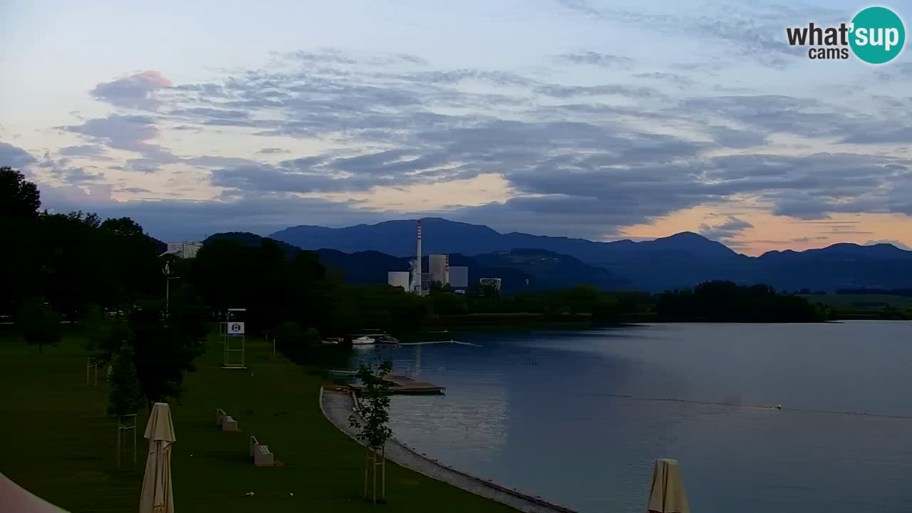 Webcam Lago di Velenje – Spiaggia di Velenje in diretta