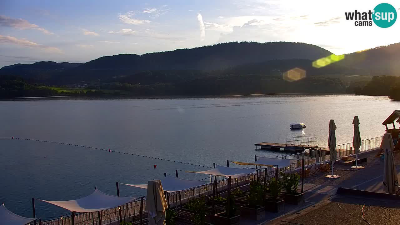 Webcam lac de Velenje – Vue en direct depuis Velenje Beach