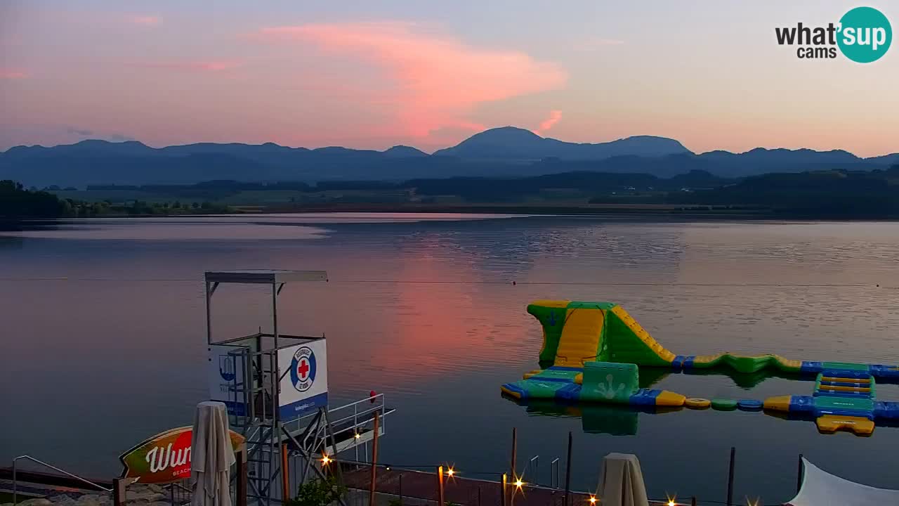 Webcam Lago di Velenje – Spiaggia di Velenje in diretta