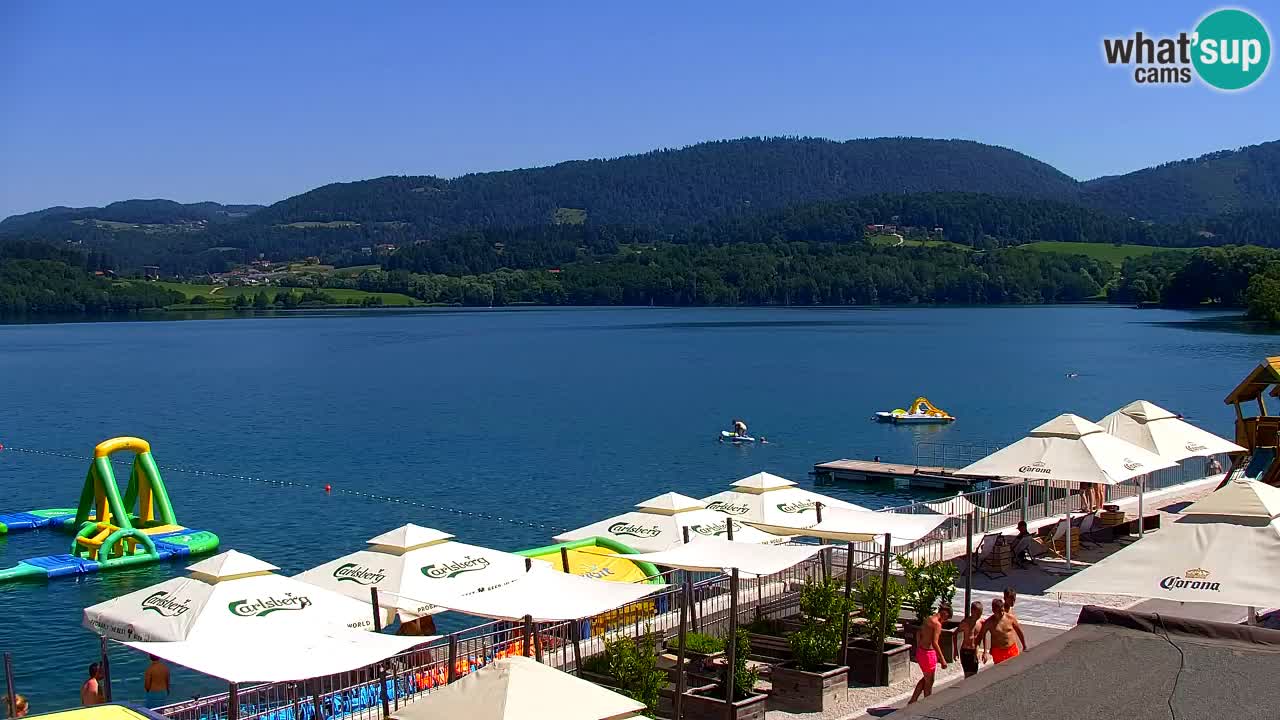 Web kamera Velenjsko jezero – Plaža Velenje uživo