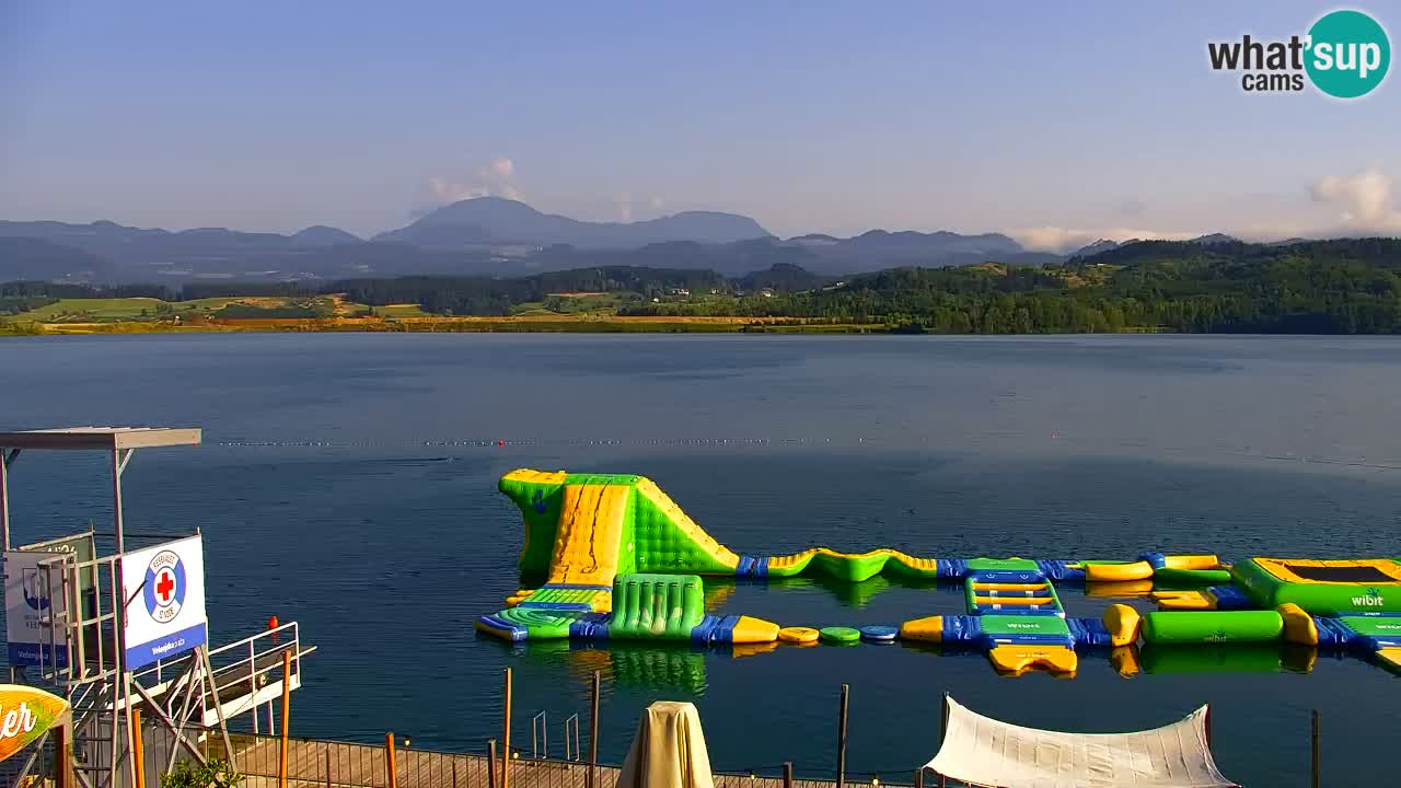 Webcam Lago di Velenje – Spiaggia di Velenje in diretta
