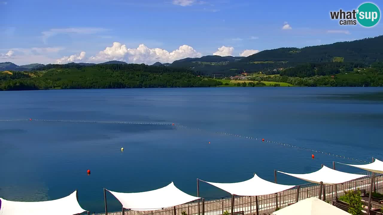 Webcam lac de Velenje – Vue en direct depuis Velenje Beach
