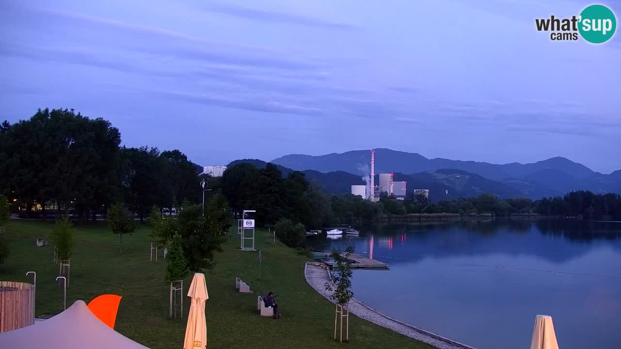 Velenje Lake Webcam – Live from Velenje Beach