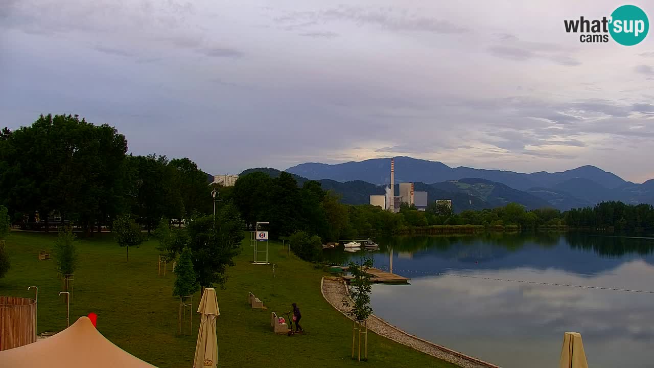 Webcam Lago di Velenje – Spiaggia di Velenje in diretta