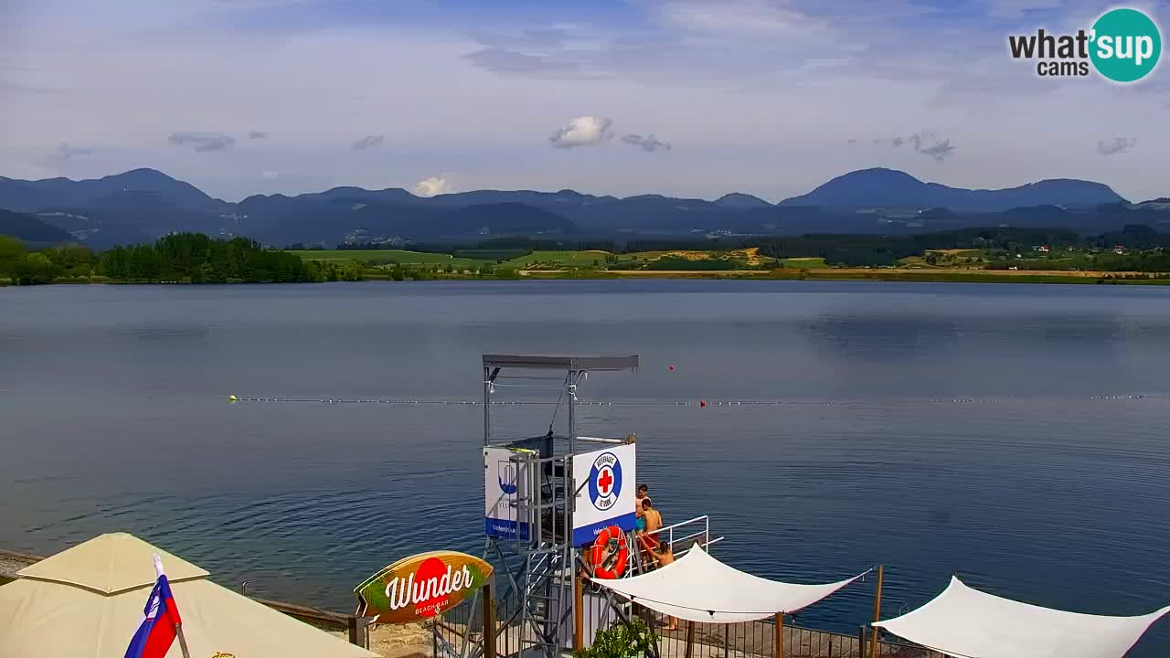 Webcam Lago di Velenje – Spiaggia di Velenje in diretta